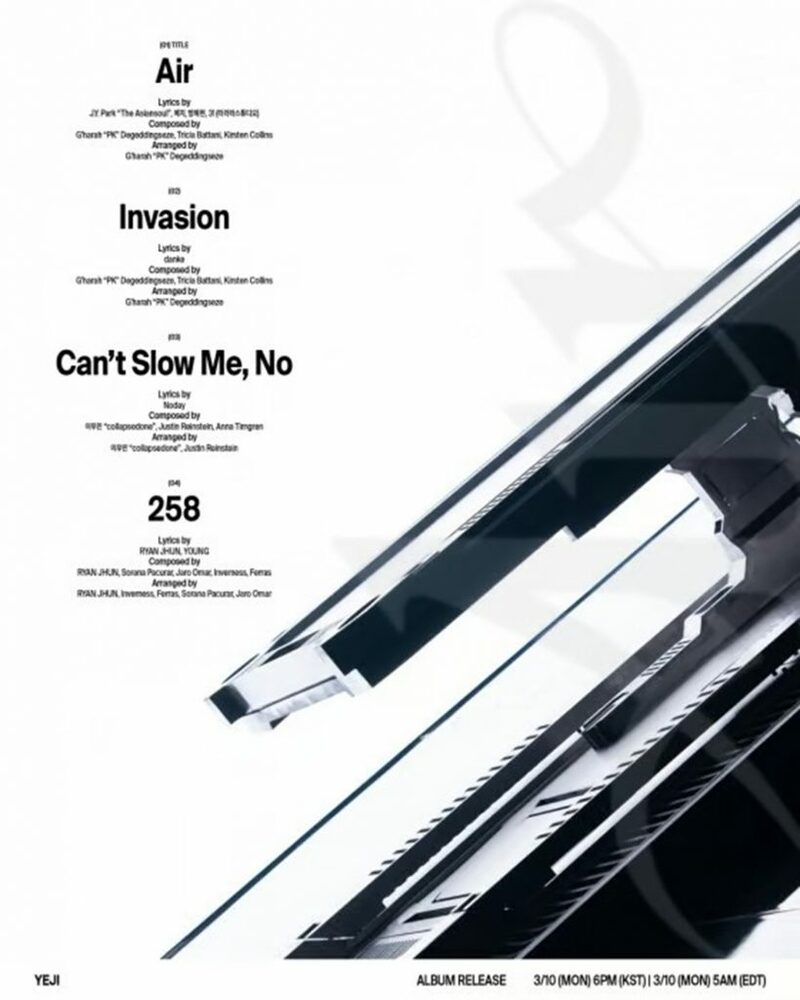 ITZYのイェジ、ソロデビュー曲は「Air」…作詞にも参加 写真枚 国際