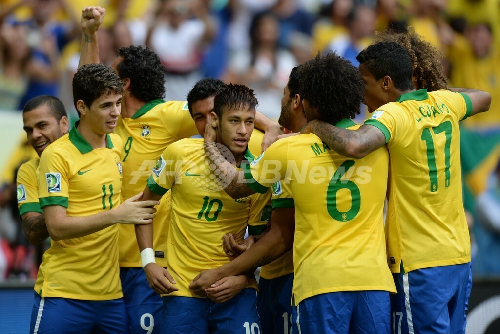 日本 開幕戦でブラジルに完敗 コンフェデ杯 国際ニュース Afpbb News