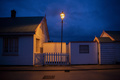南大西洋の英領フォークランド諸島スタンリーの町並み（2019年10月7日撮影）。(c)Pablo PORCIUNCULA BRUNE / AFP