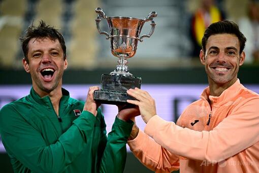 グラノリェルス/セバジョス組がGS初優勝 全仏OP男子複制す 写真5枚