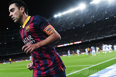 シャビが背中を負傷、代表合宿合流に遅れも 写真1枚 国際ニュース