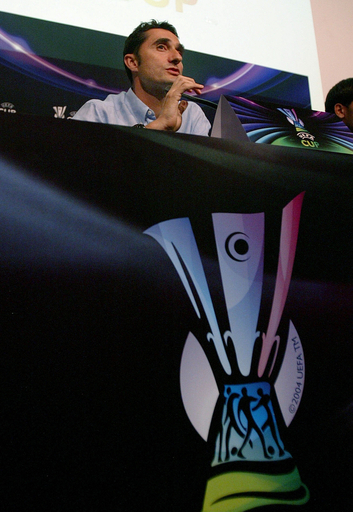 ＜サッカー UEFA杯＞バルベルデ監督 ホームでのブレーメン戦を控え会見 - スペイン