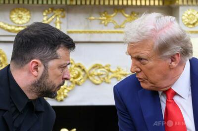 トランプ氏、ゼレンスキー氏と会談