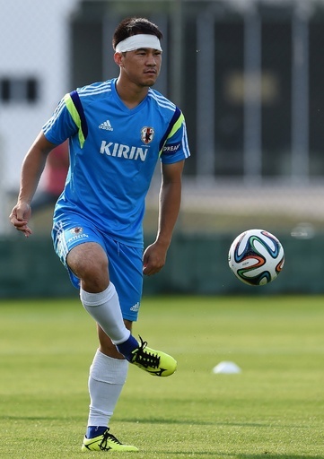 サンパウロのイトゥで練習を行う日本代表