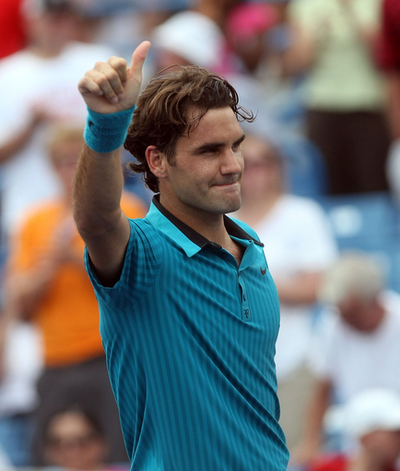 フェデラー アカスーソを下して3回戦進、WSファイナンシャルグループ