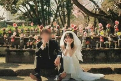 「まさかあの場所で？」韓国のインフルエンサー、ウエディング写真で思わぬ論争