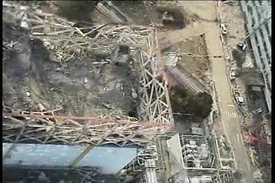 福島原発1号機、原子炉建屋に作業員入る 換気装置稼働