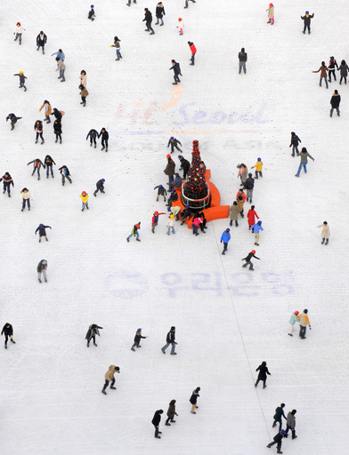 厳しい寒さが続く韓国、ウインタースポーツが人気