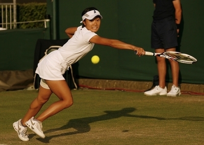 奈良 2回戦で李娜に敗れる、ウィンブルドン選手権