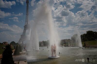 猛暑のフランス、約半月で5700人以上の「超過死亡」記録