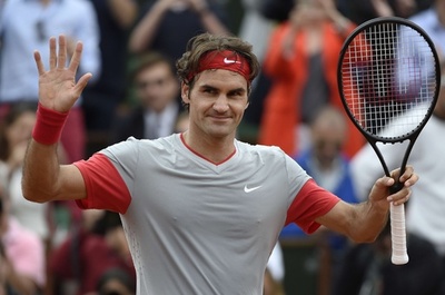 フェデラーが3回戦突破、全仏オープン