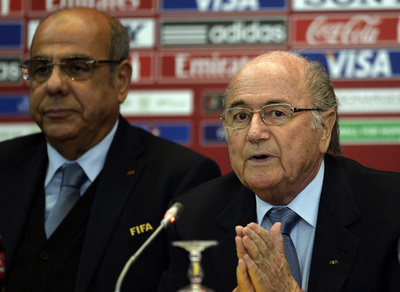 「ブラジルのW杯開催準備は遅すぎる」 ブラッター会長が批判