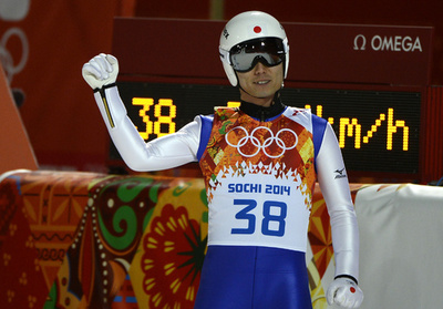 伊東、ラージヒル決勝で9位 ソチ五輪