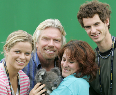 ＜テニス 07全豪オープン＞動物たちつかの間の休息を楽しむ全豪出場選手たち - オーストラリア