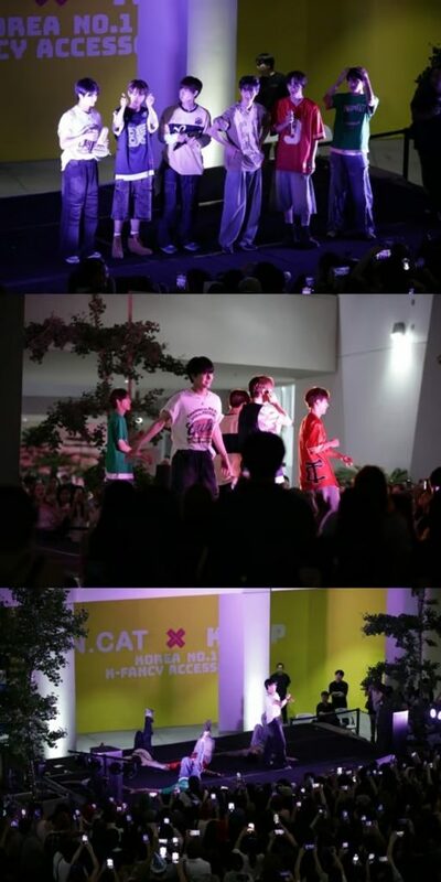 DRIPPIN、米LAでサプライズゲリラ公演開催