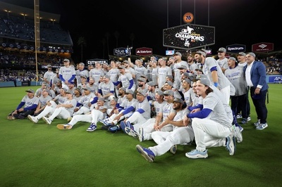 ドジャースがワールドシリーズ進出 ヤンキースと激突へ