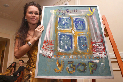 プーチン首相、芸術面での才能発揮 自作絵画がチャリティー競売に