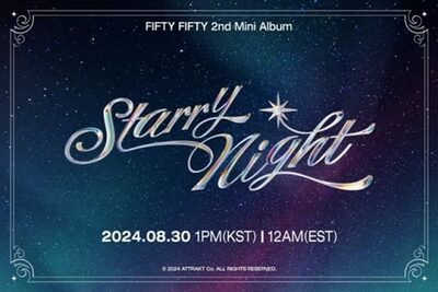 FIFTY FIFTY、「Starry Night」ティーザーモーション発表…30日に先行公開