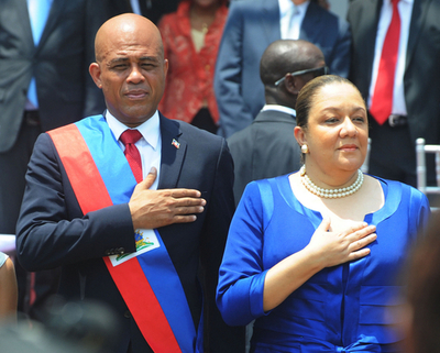 マーテリー新大統領が就任、秩序と自信の回復を約束 ハイチ