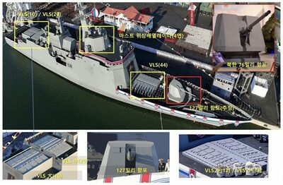北朝鮮、5000トン級新型駆逐艦進水…「海上核攻撃プラットフォーム」、だが防御力に課題