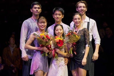 三浦/木原組、今季世界最高点で優勝 スケート・カナダ