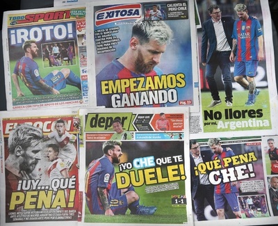 アルゼンチン代表監督、バルサはメッシを「保護しない」と批判