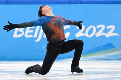 フィギュア男子FS 第1・第2Gの演技、北京冬季五輪
