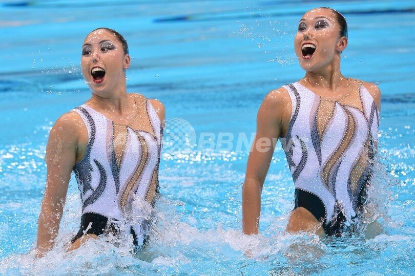 乾/小林組、シンクロナイズドスイミング・デュエットで5位