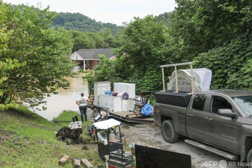 米ケンタッキー州で大洪水、死者25人