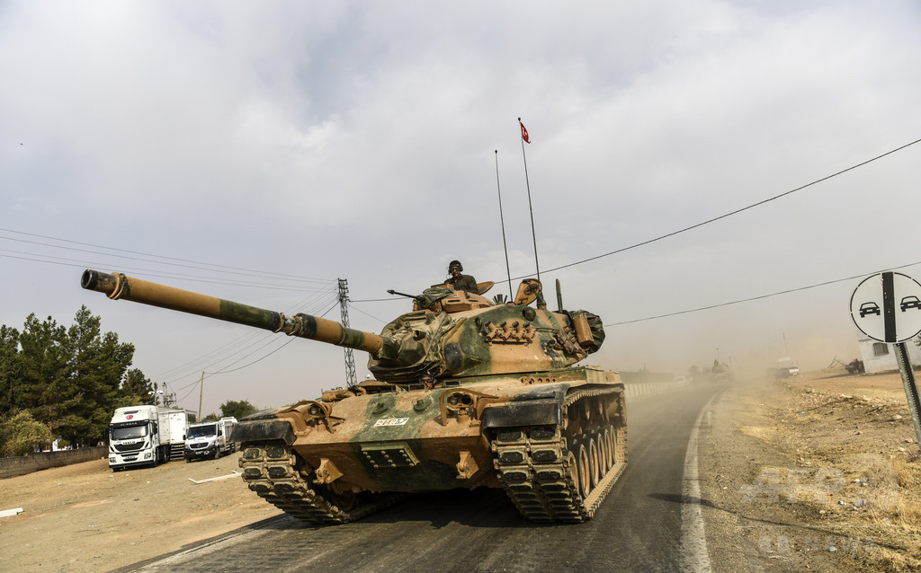 シリアでの戦闘でトルコ軍に初の死者 クルド民兵が戦車を撃破 写真1枚 国際ニュース Afpbb News