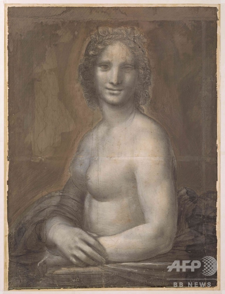 モナリザ　絵画　作者不明　裸婦　ヌード　アンティーク　インテリア ダ・ヴィンチ作か!? 《裸のモナ・リザ》を徹底分析！ | カーサ