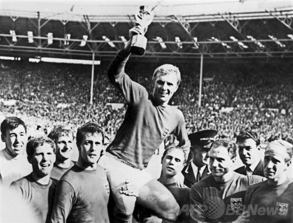 ついに優勝したイングランド―1966年W杯イングランド大会 写真1枚 国際