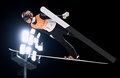 北京冬季五輪、スキージャンプ男子団体。飛躍する小林潤志郎（2022年2月14日撮影）。(c)Christof STACHE / AFP