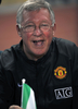 笑顔をみせるマンチェスター・ユナイテッドのアレックス・ファーガソン（%%Alex Ferguson%%）監督。（2008年7月27日撮影）(c)AFP