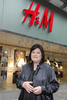 H＆Mのマルガレータ・ファン・デン・ボッシュ（Margareta van den Bosch）。(c)Fashion Week Daily