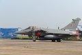 就役式典を前にした戦闘機「ラファール」。インドのアンバーラ空軍基地で（2020年9月10日撮影）。(c)Prakash SINGH / AFP