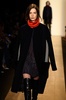 米ニューヨーク市内で発表された「BCBG マックス・アズリア」15/16年秋冬コレクション（2015年2月12日撮影）。(c)AFP/Getty Images/Frazer Harrison