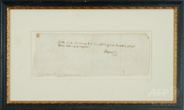モーツァルトの書簡に2600万円、親友に「楽譜を返して」 写真1枚 国際
