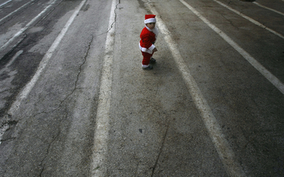 ガザ地区のクリスマス
