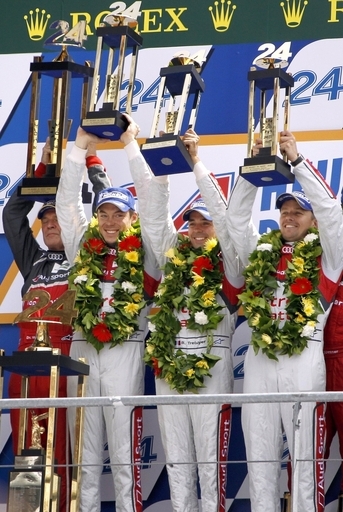 アウディがハイブリッド車で初優勝、第80回ルマン24時間耐久レース