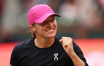 シフィオンテク快勝で決勝進出 BNPパリバOP