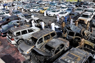 サウジのモスク近くで自爆、7人死傷 ISが犯行声明 1週間で2度目