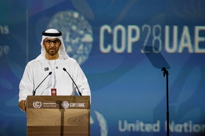 再エネ発電容量、30年までに3倍 110か国超賛同 COP28