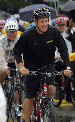 アームストロング氏 ツール・ド・コリアに参加