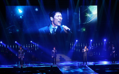 アイドルグループ「2AM」がコンサートを開催