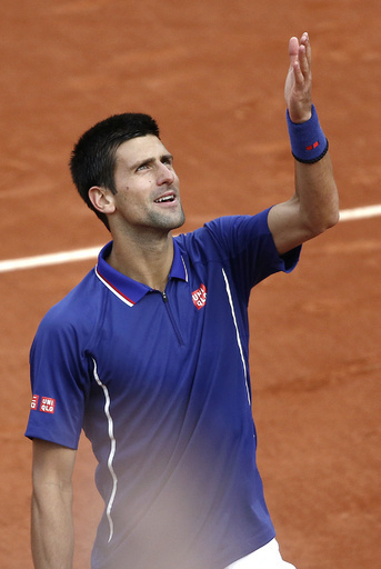 ジョコビッチがディミトロフとの3回戦へ、全仏オープン