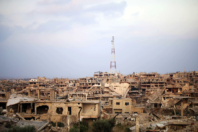 シリア内戦の物的損害44兆円相当、国連発表