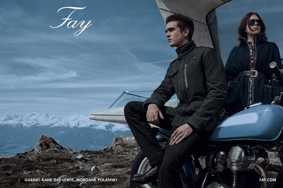 話題の2人がモデルに！「フェイ」17年秋冬広告キャンペーン到着