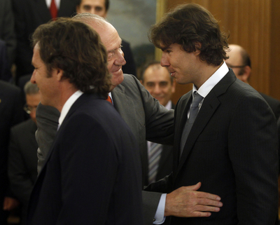 ナダル、フェレールがスペイン国王を表敬訪問