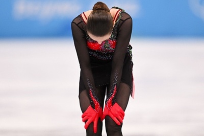 IOC会長、ワリエワを「非常に心配」 コーチ陣には「ぞっとした」